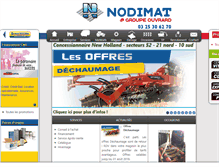 Tablet Screenshot of nodimat.com